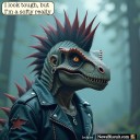 Artist's impression of 'punk' ankylosaur