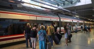 Los Cercanías de Málaga son los más lentos de España