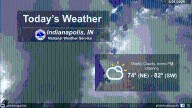 NWS: Cooler Temperatures to Linger in Indiana