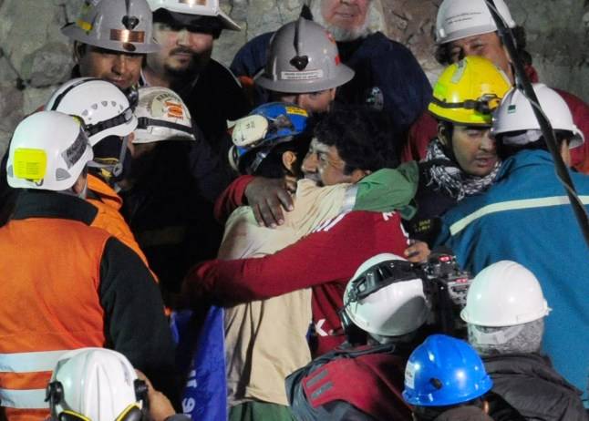 Buried alive: How 33 men survived being trapped underground for 69 days