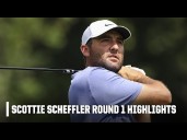 Scottie Scheffler HIGHLIGHTS 🎥 Round 1 of the BMW Championship