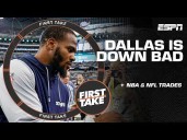 Dallas is DOWN BAD after losing two stars, Luka Doncic and Micah Parsons 😬 I First Take