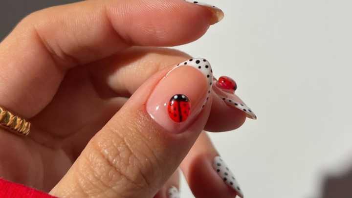 Ladybug nails: la tendencia en uñas largas y uñas cortas que conquistará en otoño