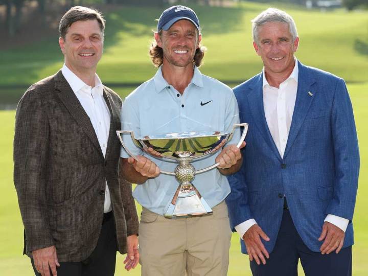 Fleetwood wins Tour for first PGA Tour title and FedEx Cup