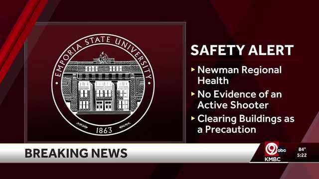 Emporia police chief: 'No evidence' of active shooter at Newman Regional Health