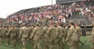 Families gather in Iowa for emotional soldier farewell ceremony