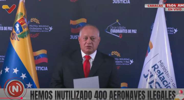(VIDEO) Venezuela no produce drogas,  manifestó Diosdado Cabello