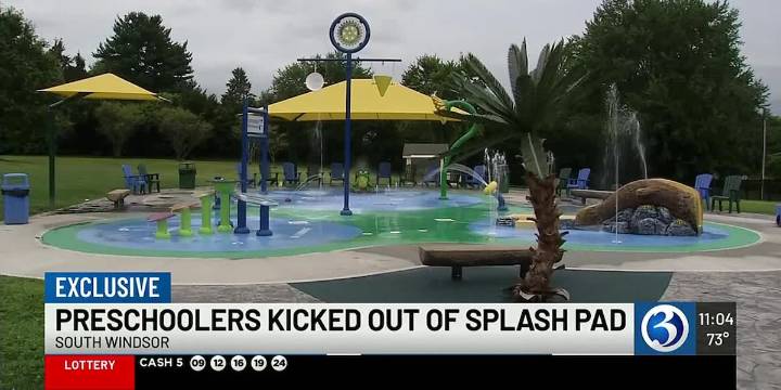 Parents disappointed after town manager asks preschoolers to leave splash pad in South Windsor