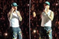 Maluma stops concert to scold mom for bringing baby without ear protection