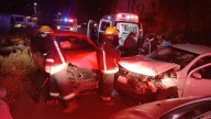 Tres personas lesionadas en choque sobre la antigua carretera Pachuca