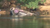 Driver dead after crashing into Merrimack River in Manchester