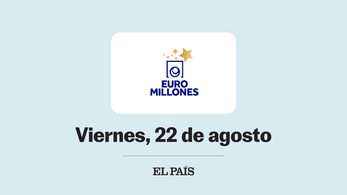 Euromillones: comprobar sorteo del viernes 22 de agosto