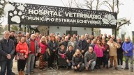 Fernando Gray encabezó la inauguración del Hospital Veterinario municipal en Esteban Echeverría