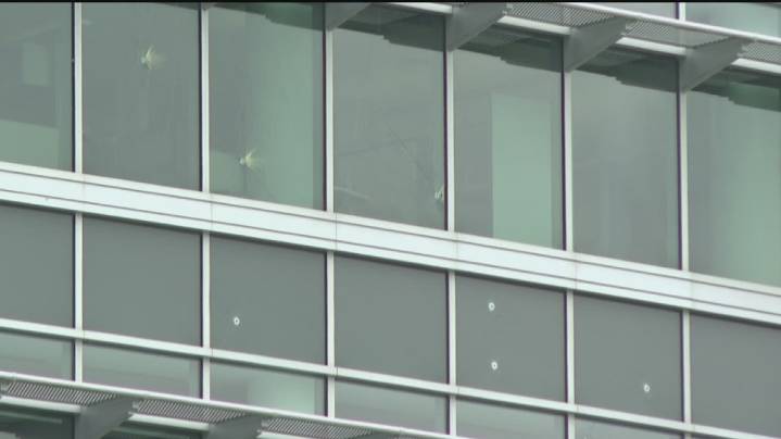 Man fired 180 shots, breaking 150 windows, in CDC attack