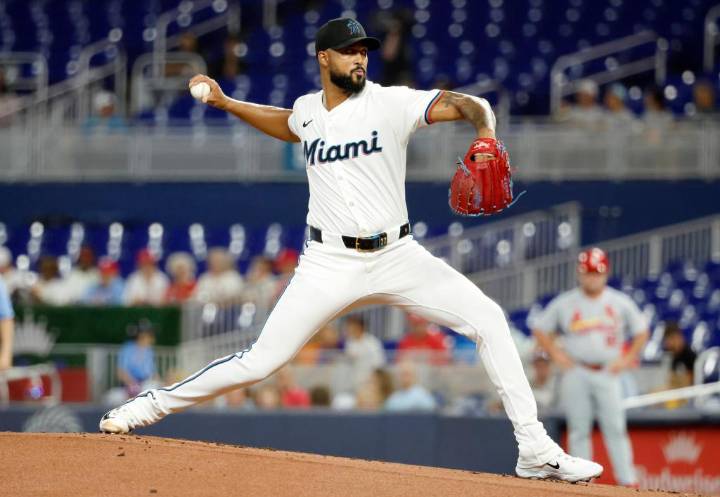 Alcántara works 7 sharp innings, Acosta homers for 1st career hit, Marlins beat Cardinals 6