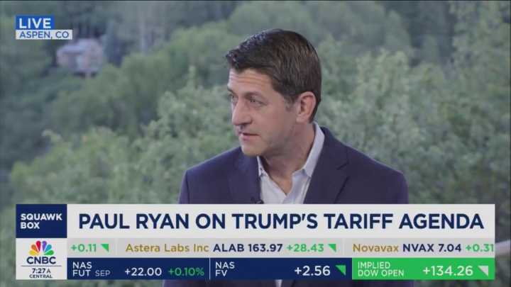 Former GOP Speaker: Trump Tariffs Based On His Whims
