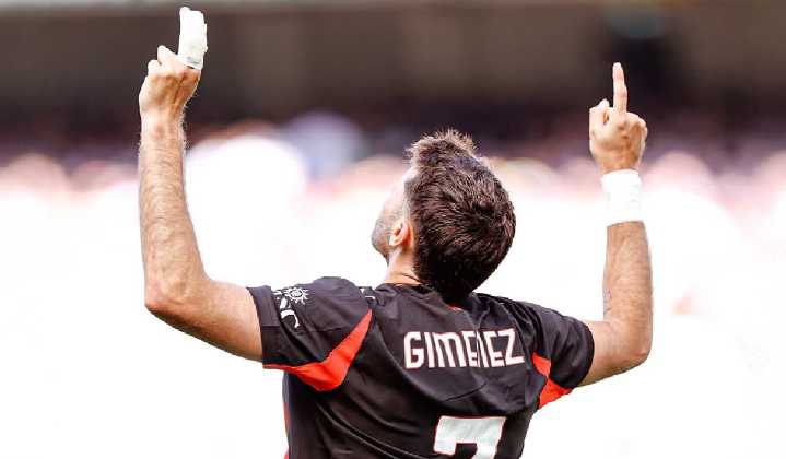 ¡Y sin hacer pretemporada! Santiago Giménez marca gol con el Milan después de mucho tiempo