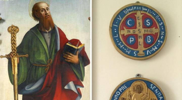 Medalla de San Benito: significado y oración para pedir protección