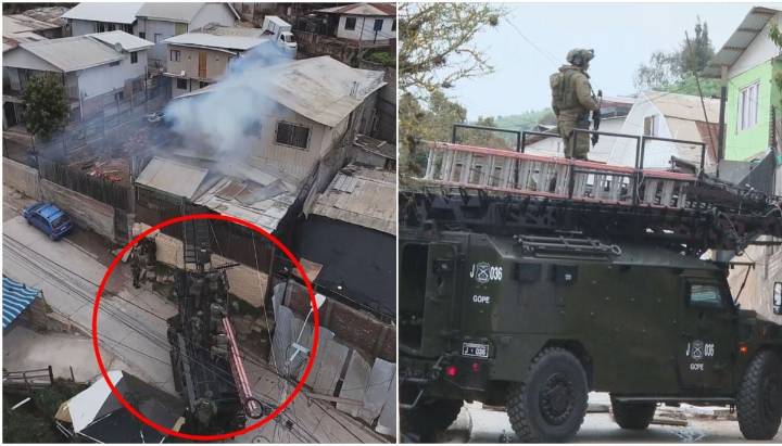 Camión de asalto: así es el nuevo vehículo de Carabineros utilizado contra el blindaje narco
