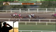 Remington Park invited Toby Rowland to call 4th horse race