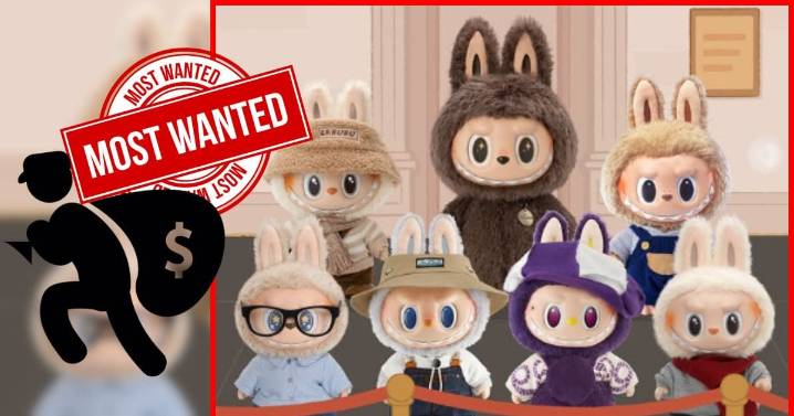 Ladrones enmascarados roban inventario completo de figuras de colección Labubu en tienda de Los Ángeles; policía busca a los responsables