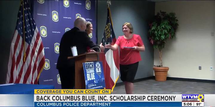 First responders receive scholarships to further education in Columbus