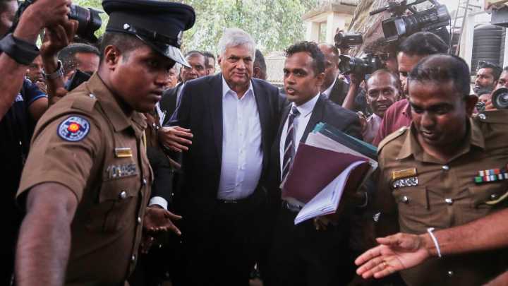 Former Sri Lankan President Wickremesinghe arrested on allegations of misusing state funds
