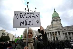 Pensioners on the frontline of Argentina’s fiery politics