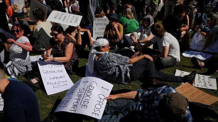 Más de 500 detenidos en Londres durante una protesta antiisraelí