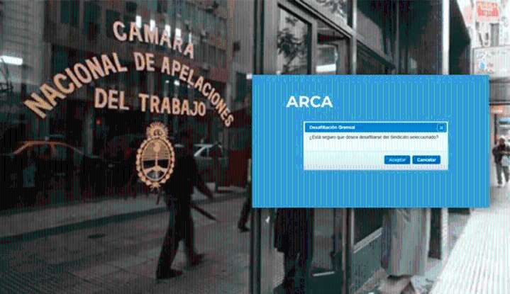 La Justicia rechazó el botón de desafiliación sindical propuesto por ARCA