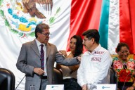 Yo les diría fue amigable: Monreal sobre trato a futuro ministro presidente Hugo Aguilar