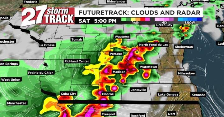 Strong to severe storms Saturday
