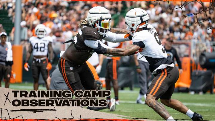Browns close out open training camp on Day 10 | Training Camp Observations