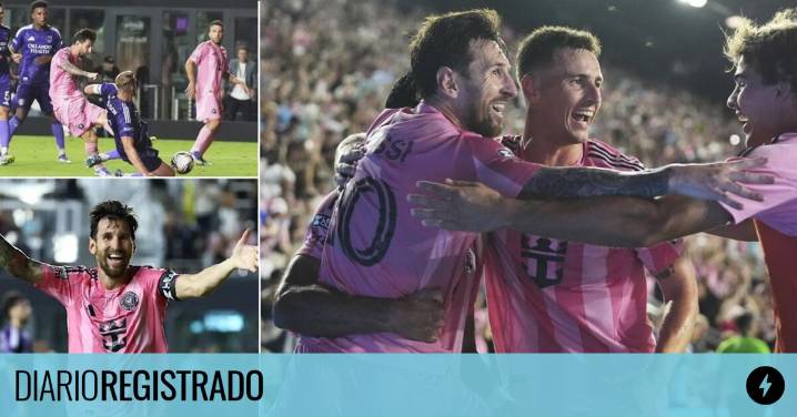 Messi volvió en modo héroe: doblete para dar vuelta el clásico y meter a Inter en la final de la Leagues Cup