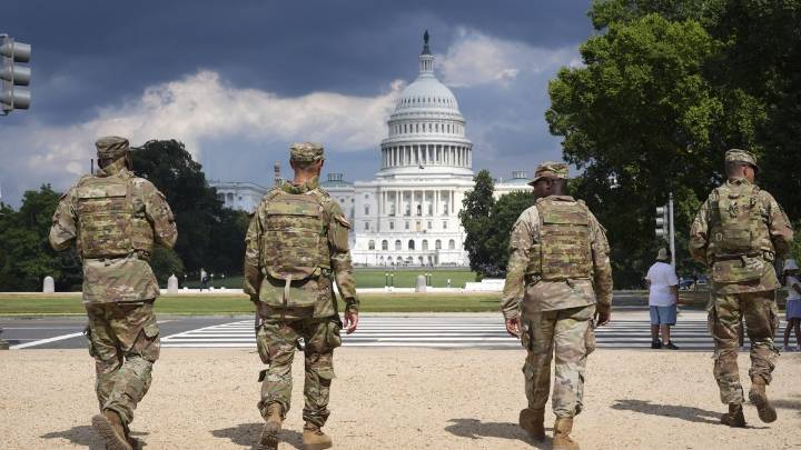 Some National Guard troops in Washington set to carry firearms