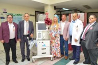 Voluntariado de la Secretaría de Salud dona equipo de anestesia al Hospital de Ginecología y Obstetricia del Instituto Materno Infantil