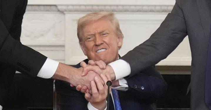 Leaders of Armenia and Azerbaijan shake hands and sign deal at White House peace summit