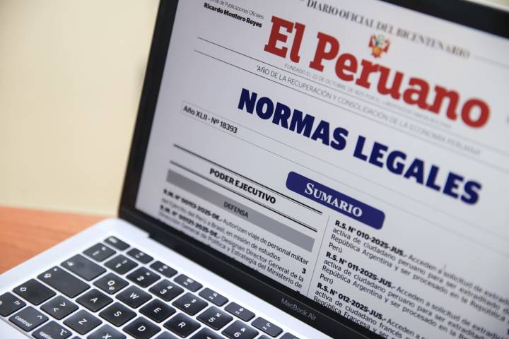 Estas son las normas legales más importantes del viernes 15 de agosto del 2025