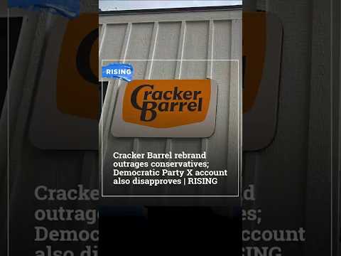 Cracker Barrel rebrand outrages conservatives; Democratic Party X account also disapproves