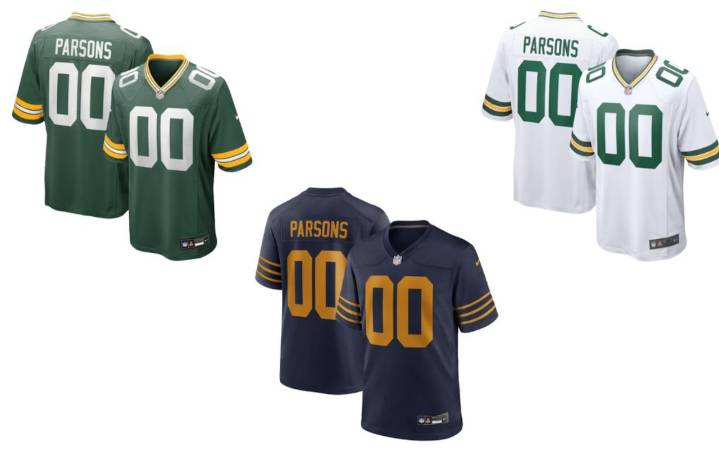 Where to buy Micah Parsons Green Bay Packers jersey online