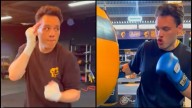 Julio César Chávez Jr reaparece en VIDEO entrenando box tras salir en libertad condicional en Sonora