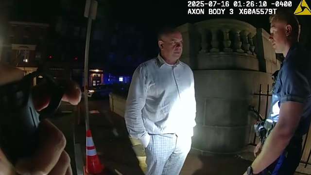 Police release bodycam footage from arrest of Mass. state rep. in OUI crash
