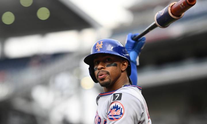 Francisco Lindor llega a ocho juegos corridos con hits, pero los Mets caen ante Washington