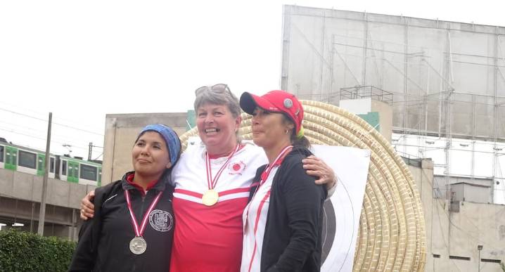 Joy, deportista que revolucionó el tiro con arco en Arequipa