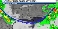 Next weather impact - rain for part of the Labor Day weekend
