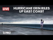 LIVE LOOK at Maryland, Virginia, New Jersey beaches as Hurricane Erin hits coast