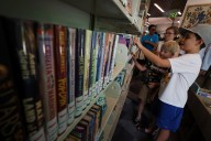 Photos: Altadena’s Bob Lucas Memorial Library reopens after 16