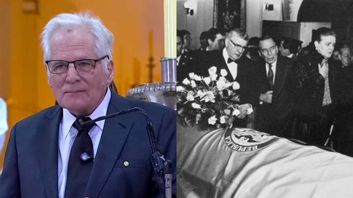 “En esta misma santa catedral cargué en un brazo a Miguel y en el otro, a su mamá Diana”: Miguel Uribe Londoño en el funeral de su hijo