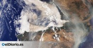 La ola de incendios, vista desde imágenes de satélite