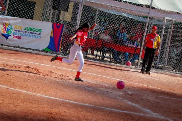 Kickingball estudiantil definió semifinalistas en los XIX Juegos Deportivos Nacionales